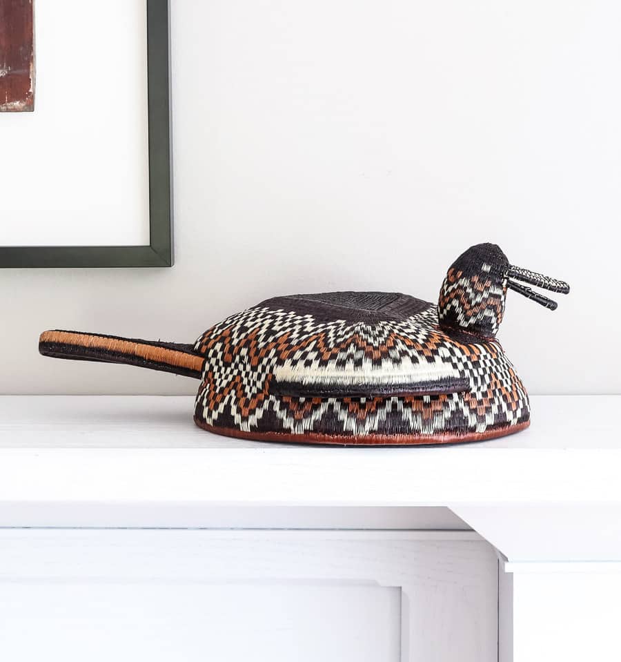 Duck Weaving Rainforest Baskets